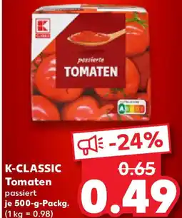 Kaufland K-CLASSIC Tomaten Angebot