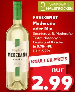 Kaufland FREIXENET Mederaño oder Mia Angebot