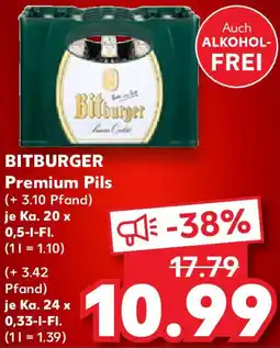 Kaufland BITBURGER Premium Pils Angebot