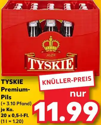 Kaufland TYSKIE Premium-Pils Angebot