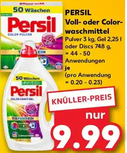 Kaufland PERSIL Voll-oder Color-waschmittel Angebot