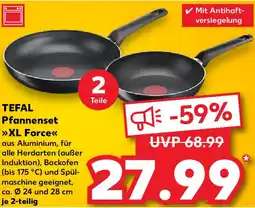 Kaufland TEFAL Pfannenset >>XL Force<< Angebot