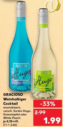 Kaufland GRACIOSO Weinhaltiger Cocktail Angebot