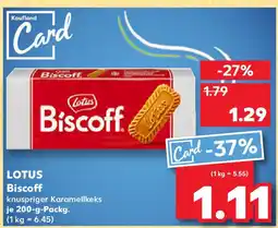 Kaufland LOTUS Biscoff Angebot