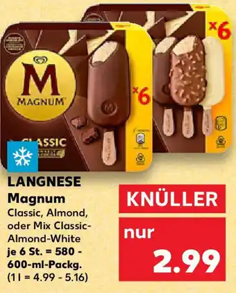 Kaufland LANGNESE Magnum Angebot