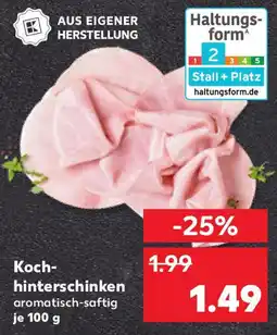 Kaufland Kochhinterschinken Angebot