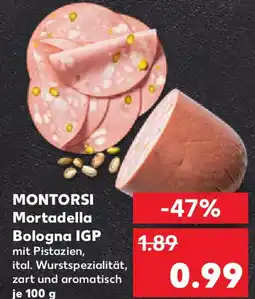 Kaufland MONTORSI Mortadella Bologna IGP Angebot