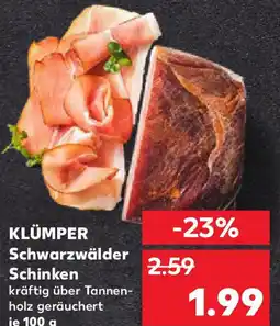 Kaufland KLÜMPER Schwarzwälder Schinken Angebot
