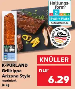 Kaufland K-PURLAND Grillrippe Arizona Style Angebot