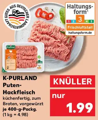 Kaufland K-PURLAND Puten-Hackfleisch Angebot