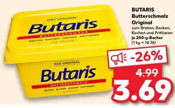 Kaufland BUTARIS Butterschmalz Original Angebot