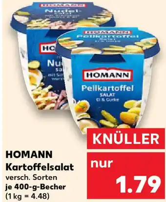 Kaufland HOMANN Kartoffelsalat Angebot