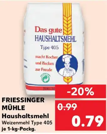 Kaufland FRIESSINGER MÜHLE Haushaltsmehl Angebot