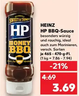 Kaufland HEINZ HP BBQ-Sauce Angebot