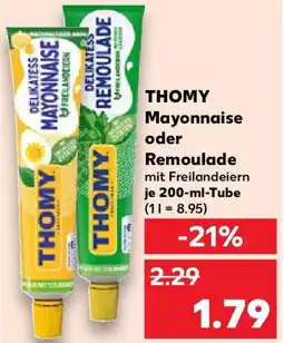 Kaufland THOMY Mayonnaise oder Remoulade Angebot