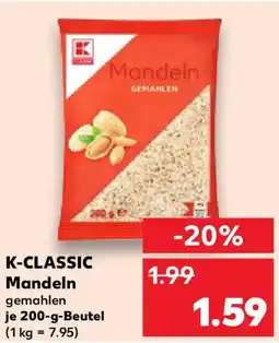 Kaufland K-CLASSIC Mandeln Angebot
