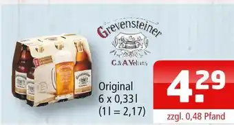 Getränke Oase Grevensteiner original Angebot