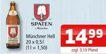 Getränke Oase Spaten münchner hell Angebot