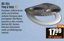 V Baumarkt WC-Sitz Ying & Yang Angebot