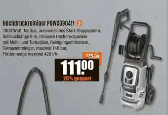 V Baumarkt varo Hochdruckreiniger POWXG90411 Angebot