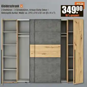 V Baumarkt Kleiderschrank Angebot