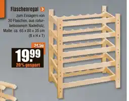 V Baumarkt Flaschenregal Angebot