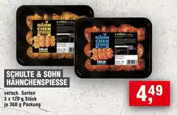Handelshof SCHULTE & SOHN HÄHNCHENSPIESSE Angebot