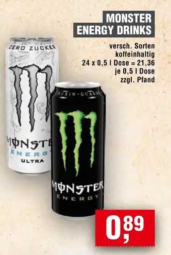 Handelshof MONSTER ENERGY DRINKS Angebot