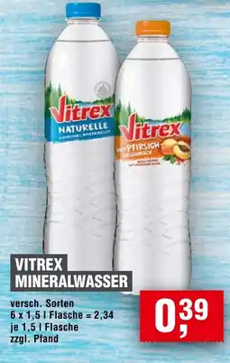 Handelshof VITREX MINERALWASSER Angebot
