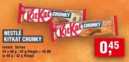Handelshof NESTLÉ KITKAT CHUNKY Angebot