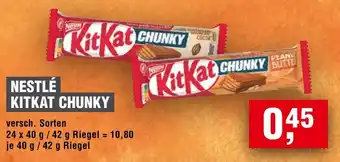 Handelshof NESTLÉ KITKAT CHUNKY Angebot