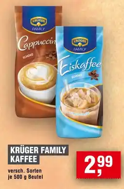 Handelshof KRÜGER FAMILY KAFFEE Angebot