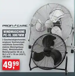 Handelshof PROFI CARE WINDMASCHINE PC-VL 3067WM Angebot