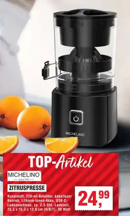 Handelshof MICHELINO ZITRUSPRESSE Angebot