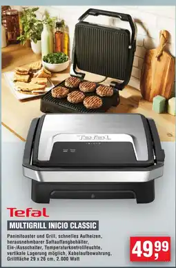 Handelshof Tefal MULTIGRILL INICIO CLASSIC Angebot