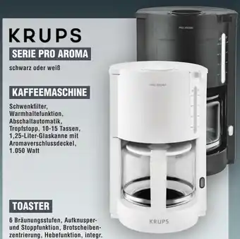 Handelshof KRUPS SERIE PRO AROMA KAFFEEMASCHINE Angebot