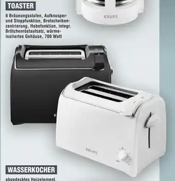 Handelshof KRUPS SERIE PRO AROMA TOASTER Angebot