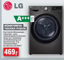 Handelshof LG WÄRMEPUMPENTROCKNER RT80V9B Angebot