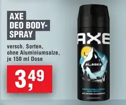 Handelshof AXE DEO BODY- SPRAY Angebot