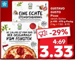 Kaufland GUSTAVO GUSTO Pizza Angebot
