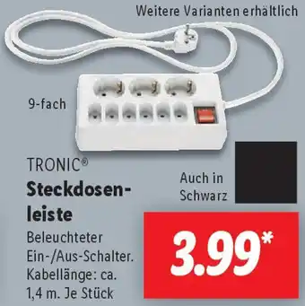 Lidl TRONIC Steckdosenleiste Angebot