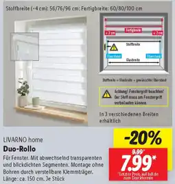 Lidl LIVARNO home Duo-Rollo Angebot