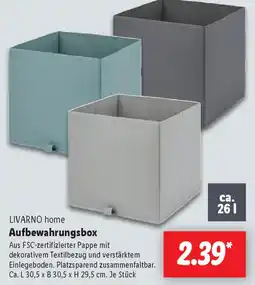 Lidl LIVARNO home Aufbewahrungsbox Angebot