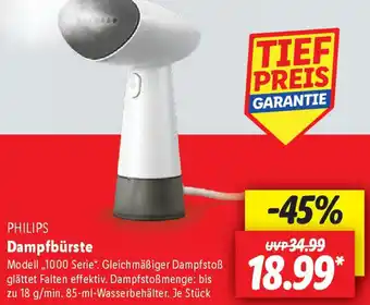 Lidl PHILIPS Dampfbürste Angebot