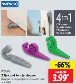 Lidl WENKO 2 Tür- und Fensterstopper Angebot