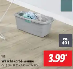 Lidl W5 Wäschekorb/-wanne Angebot