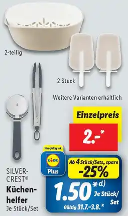 Lidl SILVERCREST Küchenhelfer Angebot