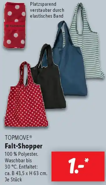 Lidl TOPMOVE Falt-Shopper Angebot