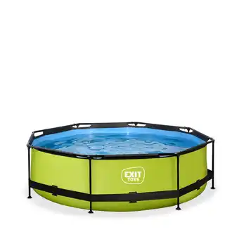 Netto Marken-Discount EXIT Aufstellbecken Ø 300x76 cm, lime Angebot