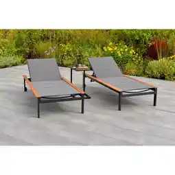 Netto Marken-Discount Merxx Paxos Liegen Set 3tlg Angebot